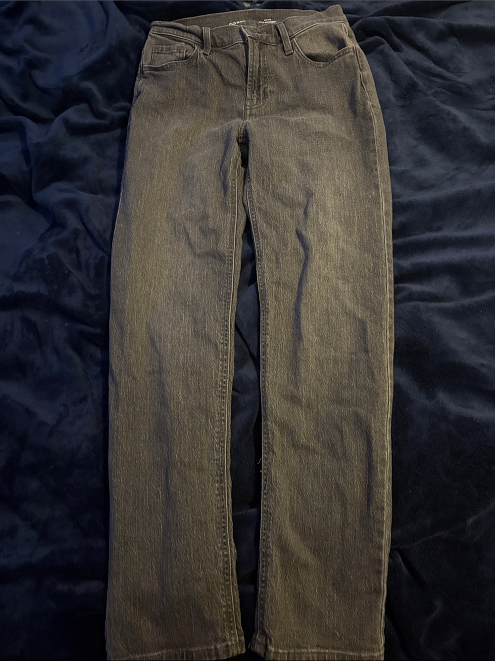 Old Navy Straight Leg Women's Jeans in Faded Black